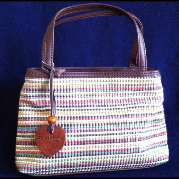 Liz Claiborne Handbags - Liz Claiborne Mini multicolored straw-like Purse